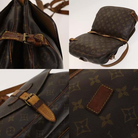LOUIS VUITTON Monogram Saumur 30 Shoulder Bag M42256 - Picture 11 of 13